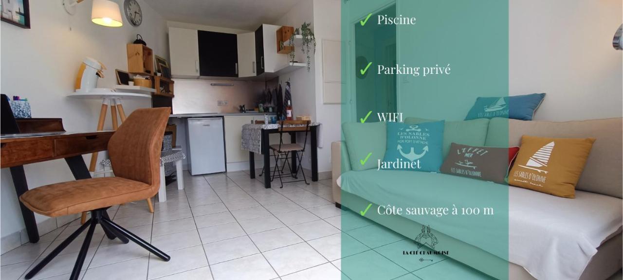 Semaphore Plat - Maisonnette -Residence - Piscine Ле-Сабль-д’Олон Экстерьер фото